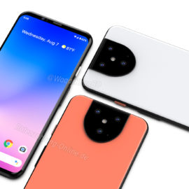 Google Pixel 5 Fotos Render 4K